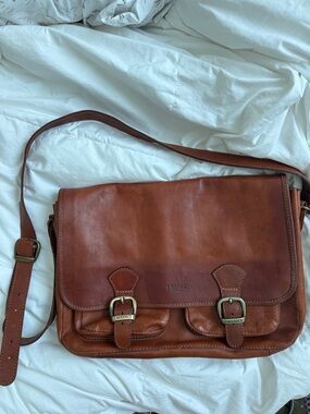 I Medici Italian Leather Briefcase Bag